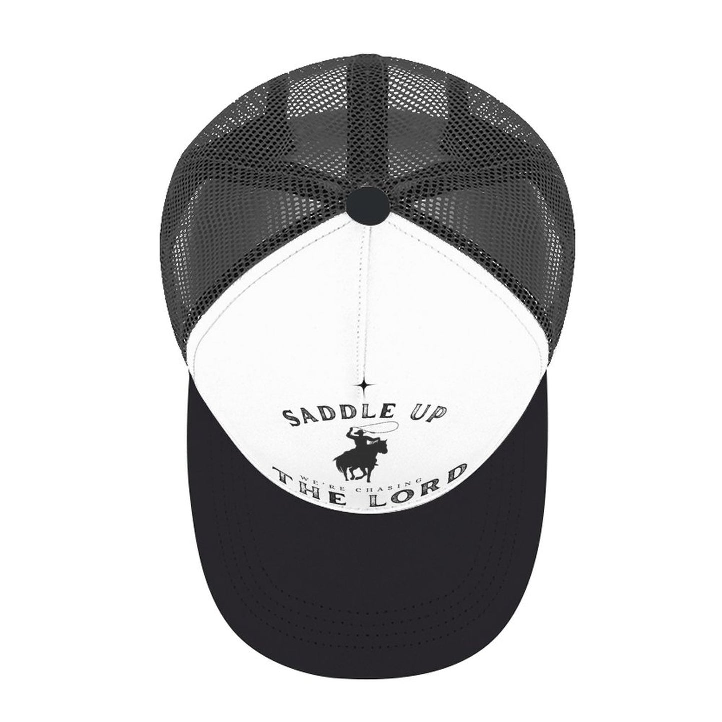 Saddle Up We’re Chasing The Lord Trucker Hat