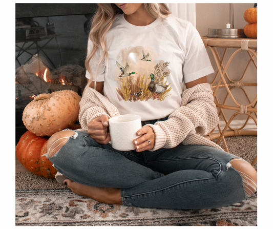 Womens Mallard Crewneck Tee