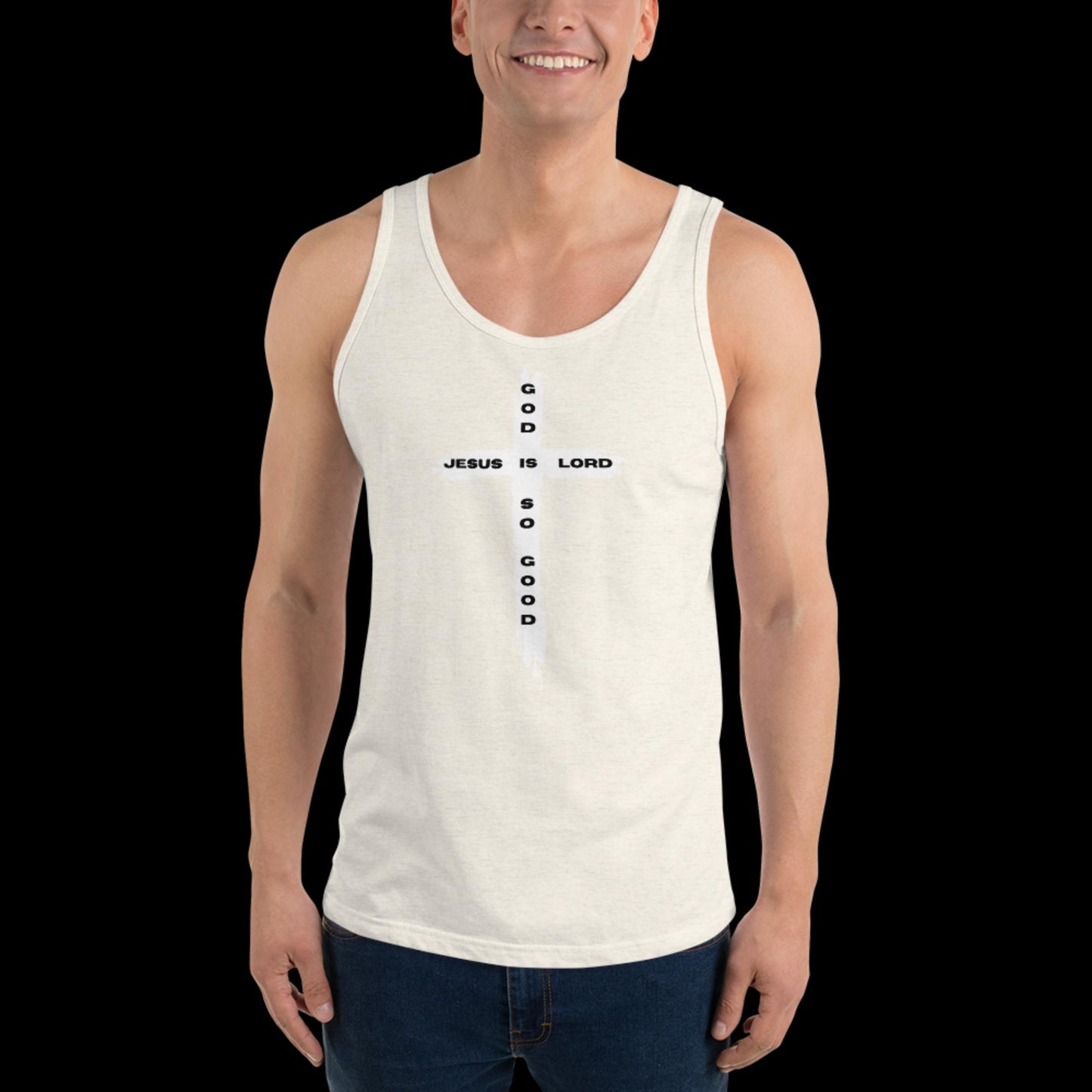 Jesus Is Lord Men's Tank Top