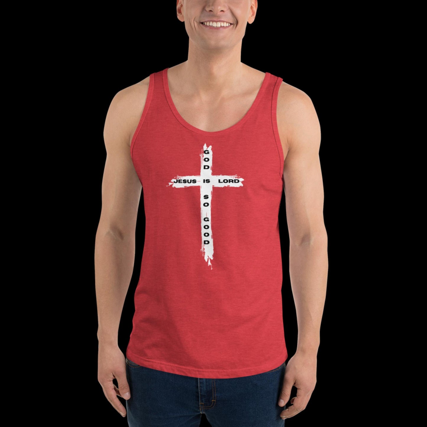 Jesus Is Lord Men's Tank Top